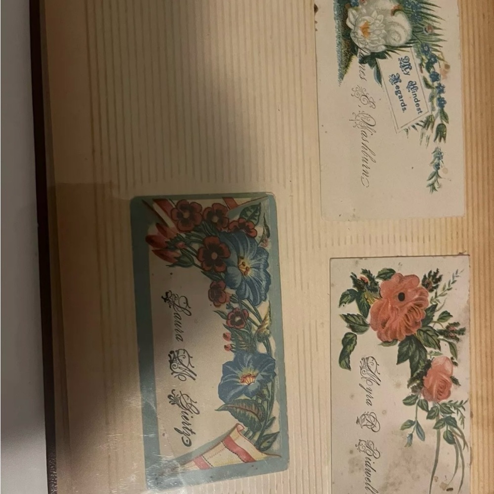 Vintage paper ephemera